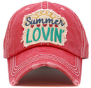 KBV1570 Summer Lovin' Washed Vintage Ballcap - MiMi Wholesale