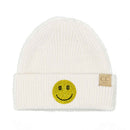 KDHTE0100 KIDS Rhinestone Smiley Beanie - MiMi Wholesale
