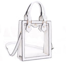 KS25734CL Elina Square Clear Crossbody Bag - MiMi Wholesale