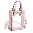 KS25734CL Elina Square Clear Crossbody Bag - MiMi Wholesale