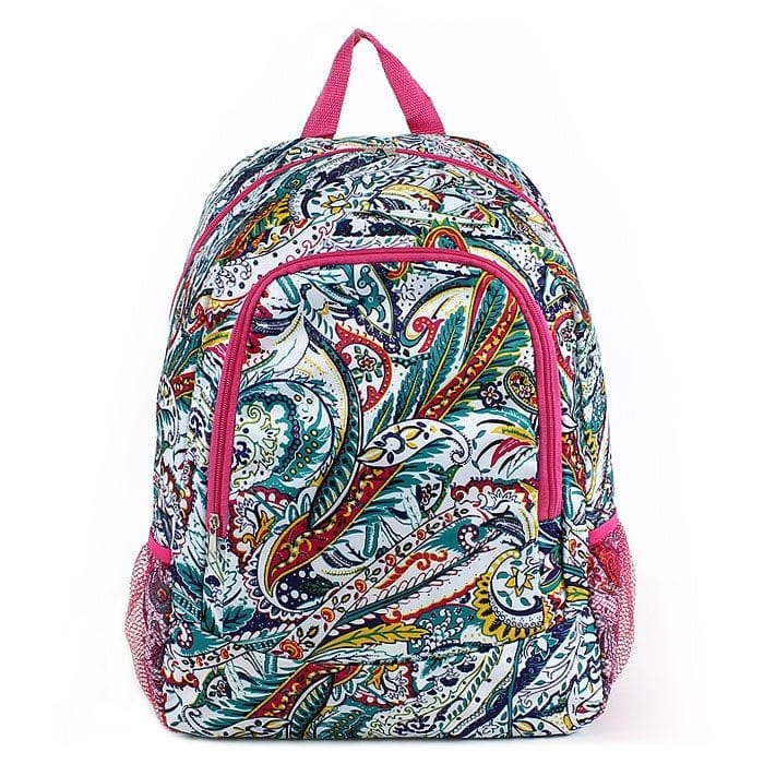 LBP-N-1505 Green Swirl Backpack - MiMi Wholesale