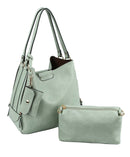 LD144-1 3-in-1 Hobo Shoulder Bag/Crossbody - MiMi Wholesale