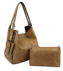 LD144-1 3-in-1 Hobo Shoulder Bag/Crossbody - MiMi Wholesale