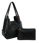 LD144-1 3-in-1 Hobo Shoulder Bag/Crossbody - MiMi Wholesale