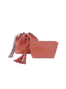 LD150Z 2 in 1 Kayla Tassel Bucket Bag With Guitar Strap - MiMi Wholesale
