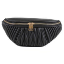 LF4105A Monogrammable Matelassé Fanny Pack - MiMi Wholesale