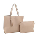 LF5091S Monogrammable Reversible Bag-in-a-Bag w/ Tassel - MiMi Wholesale