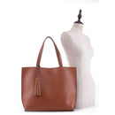 LF5091S Monogrammable Reversible Bag-in-a-Bag w/ Tassel - MiMi Wholesale