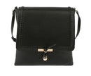 LHU238-2C Braided Stitch Flapover Crossbody Bag - MiMi Wholesale