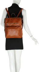 LHU361 Multi Pocket Convertible Backpack w/ Strap - MiMi Wholesale