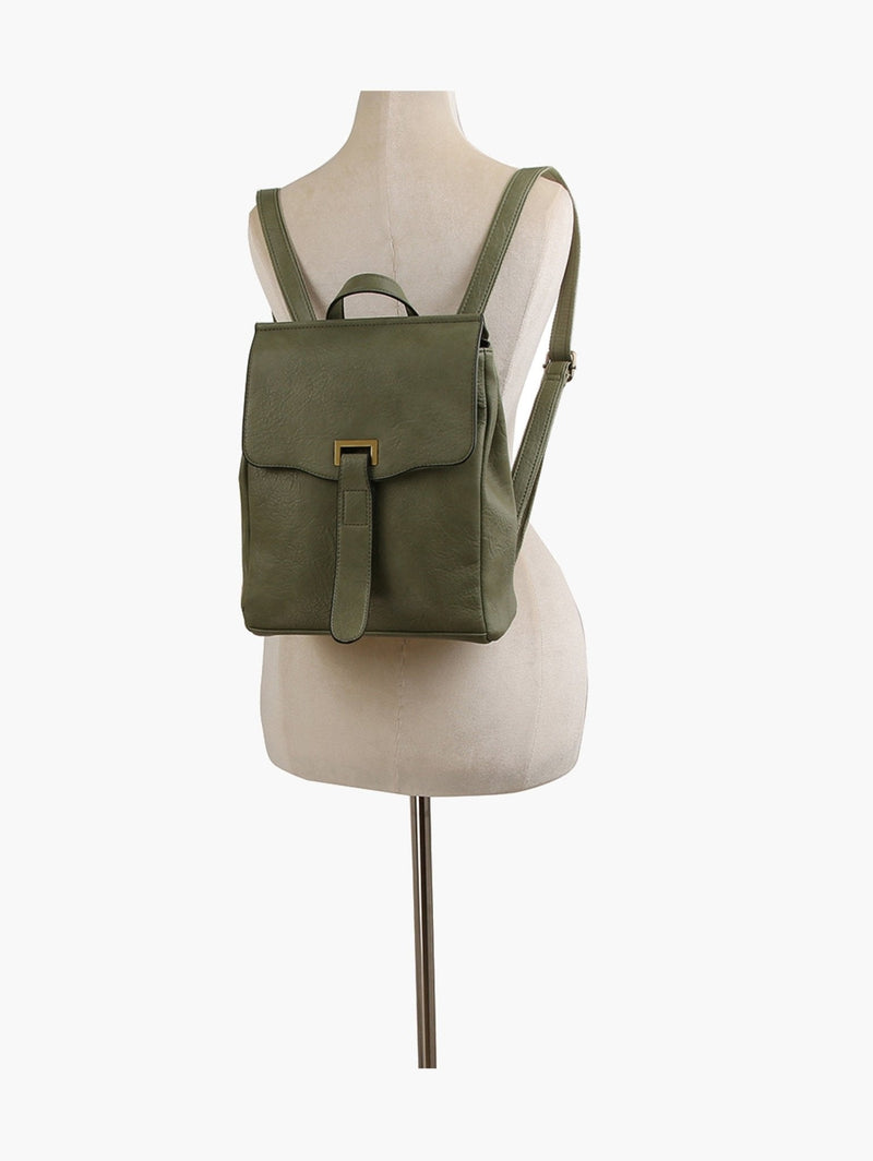 LHU490 Celia Convertible Backpack - MiMi Wholesale