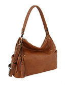 LMS171 Tassel Hobo Bag - MiMi Wholesale