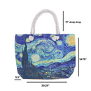 LOA320 Starry Night Beach Tote - MiMi Wholesale