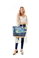 LOA320 Starry Night Beach Tote - MiMi Wholesale