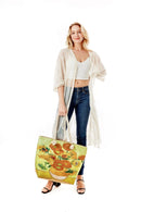 LOA322 Sunflowers by Van Gogh Tote - MiMi Wholesale