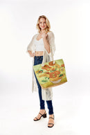 LOA322 Sunflowers by Van Gogh Tote - MiMi Wholesale