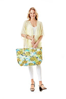 LOA359 Daisy Beach Tote - MiMi Wholesale