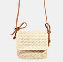 LOA413 Zoya Straw Weaved Crossbody Bag - MiMi Wholesale