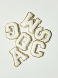LP001 26 Pieces Iron-on Chenille Varsity Letter Patches - MiMi Wholesale