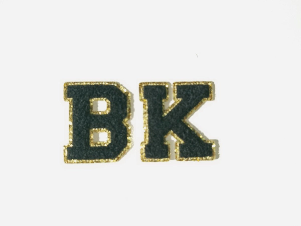 LP001 26 Pieces Iron-on Chenille Varsity Letter Patches - MiMi Wholesale