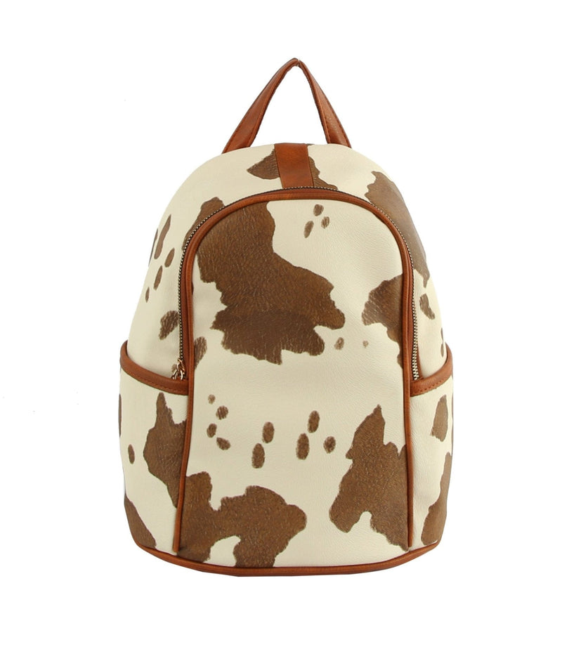 LQ276 Jessie Cow Backpack - MiMi Wholesale