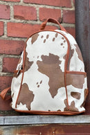 LQ276 Jessie Cow Backpack - MiMi Wholesale