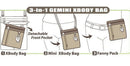 LQ298 Laney 3-IN- 1 Crossbody Bag - MiMi Wholesale