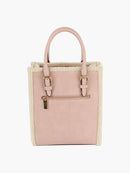 LQ327 Bianca Sherpa Lined Mini Tote/Satchel - MiMi Wholesale