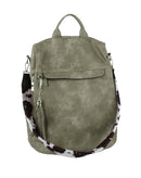 LSD147 Multi Pocket Convertible Backpack w/ Guitar Strap - MiMi Wholesale