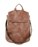 LSD147 Multi Pocket Convertible Backpack w/ Guitar Strap - MiMi Wholesale