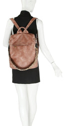 LSD147 Multi Pocket Convertible Backpack w/ Guitar Strap - MiMi Wholesale
