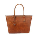LSD148 Stitch Accent Tote w/ Guitar Strap - MiMi Wholesale