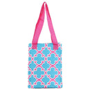 LT11-708 Quatrefoil Print Lunch Tote Bag - MiMi Wholesale