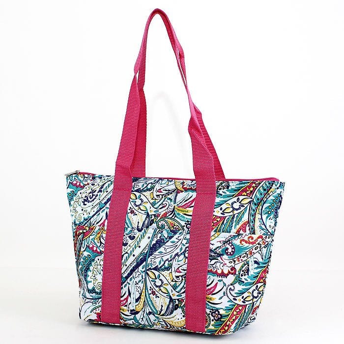 LT15-1604 Paisley Print Lunch Bag/Cooler - MiMi Wholesale