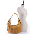LY5865 Woven Detail Shoulder Bag w/ Tassel - MiMi Wholesale