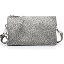 M013 Animal 3 Compartments Crossbody Bag - MiMi Wholesale