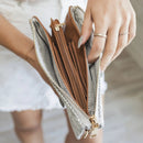 M013DIA Straw-Textured 3 Compartment Crossbody - MiMi Wholesale