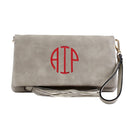 M1772 Flapover Clutch/Crossbody With Tassel - MiMi Wholesale