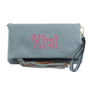 M1772 Flapover Clutch/Crossbody With Tassel - MiMi Wholesale