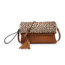 M1772 Flapover Clutch/Crossbody With Tassel - MiMi Wholesale