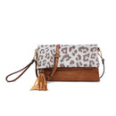 M1772 Flapover Clutch/Crossbody With Tassel - MiMi Wholesale