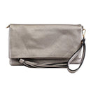 M1772 Flapover Clutch/Crossbody With Tassel - MiMi Wholesale