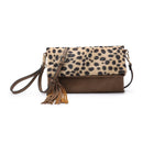 M1772 Flapover Clutch/Crossbody With Tassel - MiMi Wholesale