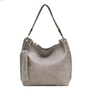 M1861 Amber Hobo w/ 3 Compartments and Braided Handle - MiMi Wholesale