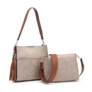 M1867 2-in-1 Bucket Tote/Crossbody - MiMi Wholesale