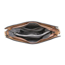 M1888 Whipstitch Crossbody w/ Dual Zip Compartments - MiMi Wholesale