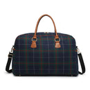 M1909PLD Buffalo Plaid Duffel Weekender Bag - MiMi Wholesale