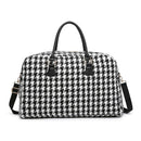 M1909PLD Buffalo Plaid Duffel Weekender Bag - MiMi Wholesale