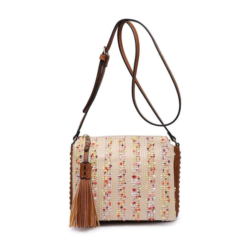 M1918 Three Compartment Crossbody w/ Tassel - MiMi Wholesale