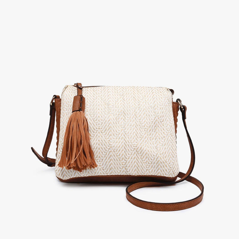 M1918 Three Compartment Crossbody w/ Tassel - MiMi Wholesale